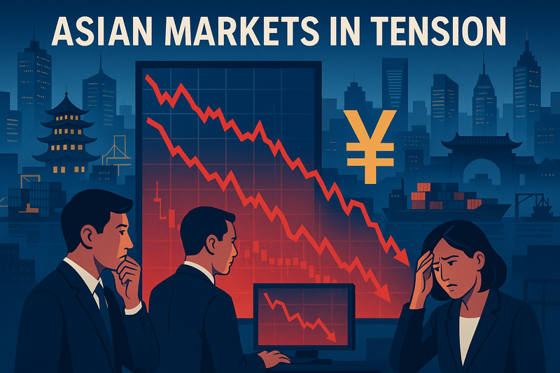 Asia’s Markets on Edge: Yen Weakness, Exporters Watching