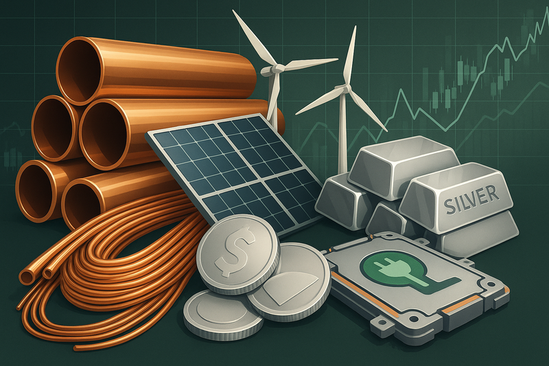 Commodities Beyond Gold: Copper, Silver & the Green Energy Story